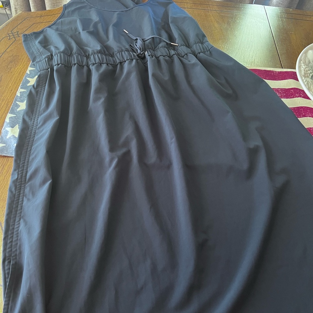 Navy Sleeveless Dress